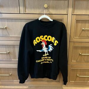 Madhappy × Roscoe's Chicken & Waffles Fleece Crewneck Pullover Size M never worn